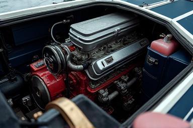 Preparing boat engine for winter storage